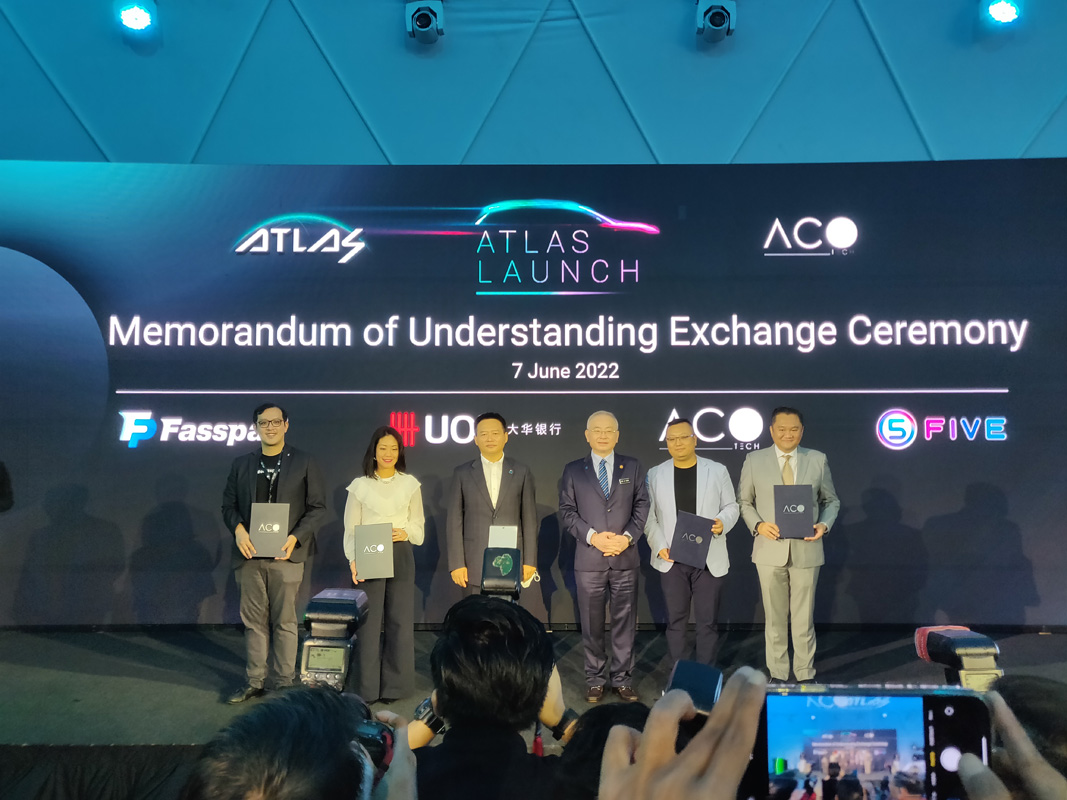 ACO Tech 正式发布 ATLAS 车载系统！同时与 UOB、Fasspay、Five合作，进一步优化 ATLAS 用户体验 ...