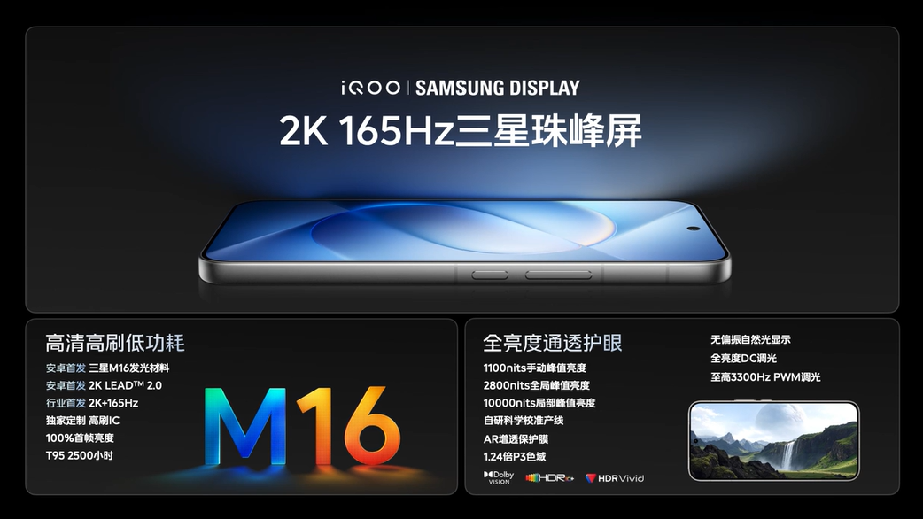 iQOO 16中国发布:Samsung合作打造2K+165Hz,支持165帧王者荣耀,约RM3649起 7 image 202